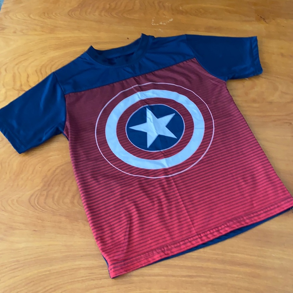 Captain America Dry Fit Shirt